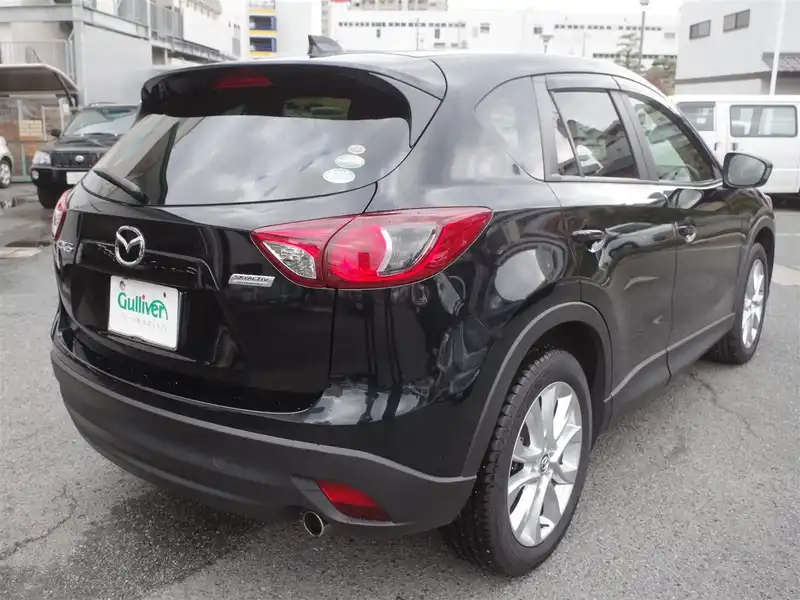 カタログ画像：ＣＸ－５（CX-5） ２５Ｓ ２０１３ アニバーサリー 2013年10月 DBA-KE5FW 2500cc ジェットブラックマイカ バック