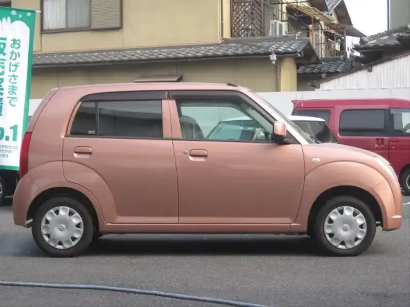 カタログ画像：ピノ（PINO） Ｓ ＦＯＵＲ 2007年1月 CBA-HC24S 660cc アンティークローズ（Ｍ） 燃費19.4km / l  外装