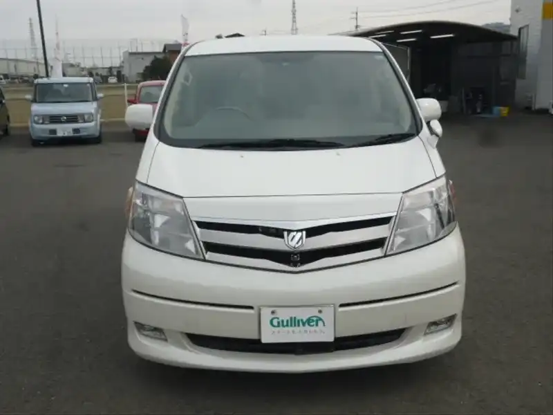 10034709 | カタログ画像：アルファードハイブリッド（ALPHARD HYBRID） Ｇエディション 2006年6月 DAA-ATH10W 2400cc ホワイトパールマイカ フロント