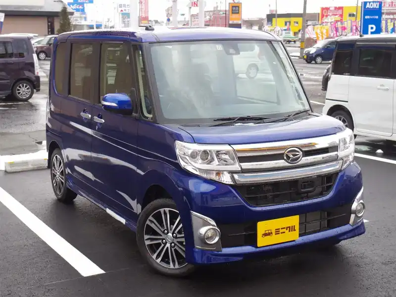 カタログ画像：タント（TANTO） カスタムＲＳ ＳＡⅡ 2015年5月 DBA-LA610S 660cc ディープブルークリスタルマイカ 燃費24.6km / l メイン（その他）