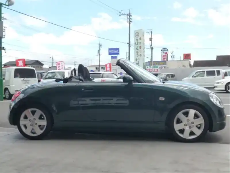 カタログ画像：コペン（COPEN） アクティブトップ 2010年8月 ABA-L880K 660cc ＤＣ・ダークグリーンマイカ 燃費15.2km / l  外装