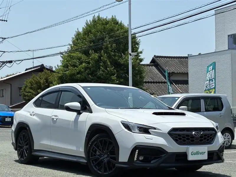 カタログ画像：ＷＲＸ Ｓ４（WRX S4） ＳＴＩスポーツＲ－ブラックリミテッド 2024年12月 5BA-VBH 2400cc セラミックホワイト 燃費10.7km / l メイン