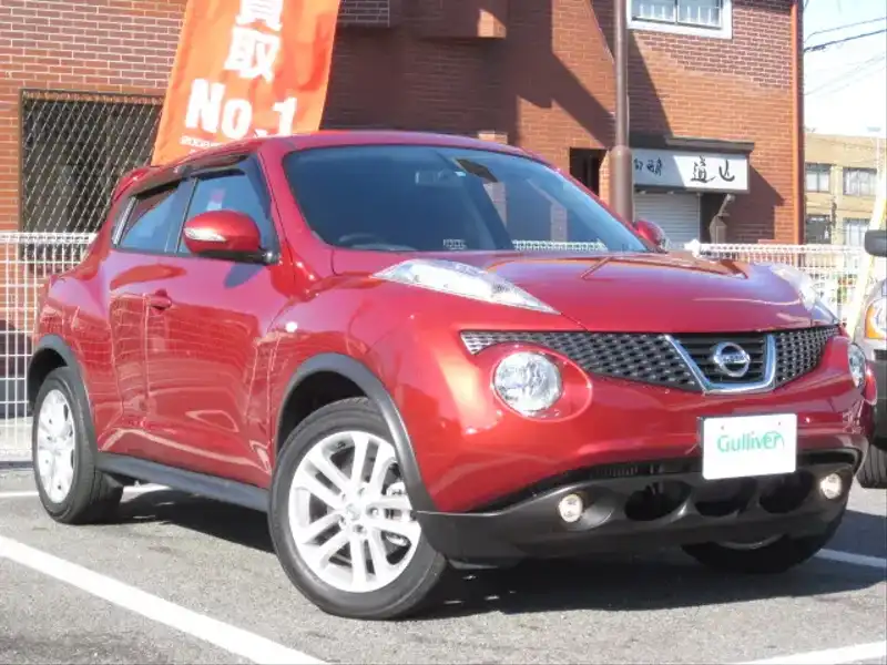 カタログ画像：ジューク（JUKE） １６ＧＴ ＦＯＵＲ プレミアムパーソナライズパッケージ 2013年12月 CBA-NF15 1600cc 燃費12.6km / l メイン