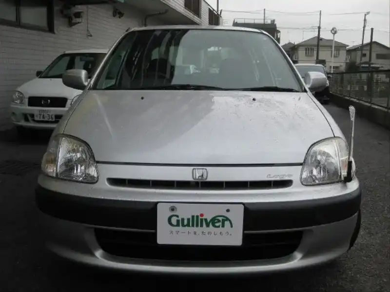 カタログ画像：ロゴ（LOGO） カラリス 1999年12月 GF-GA3 1300cc クリスタルシルバーメタリック 燃費16.6km / l  フロント