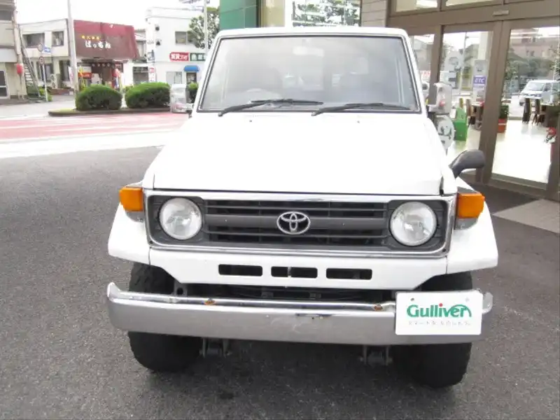 1007015 | カタログ画像：ランドクルーザー７０（LAND CRUISER 70） ＬＸ ２ドア 1994年1月 KB-HZJ70V 4200cc ホワイト フロント