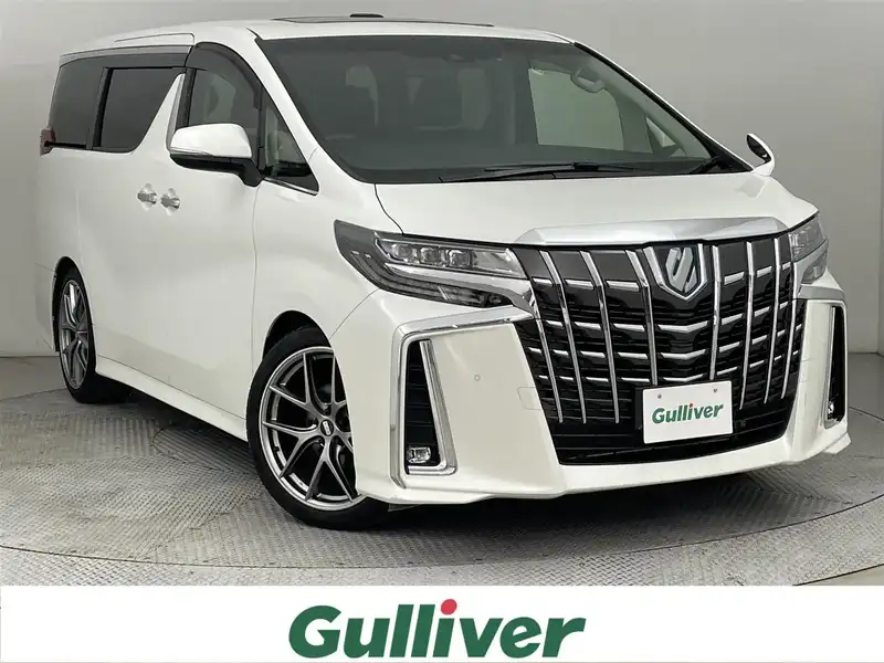アルファードハイブリッド（トヨタ）のホワイト系（白）の中古車