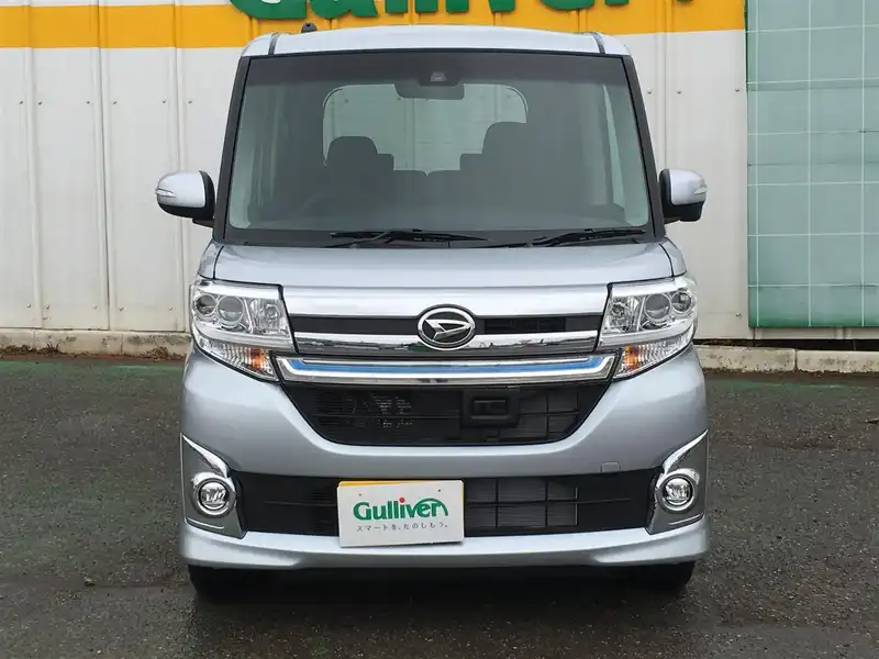 カタログ画像：タント（TANTO） カスタムＲＳ トップエディションＳＡⅡ 2015年5月 DBA-LA610S 660cc ブライトシルバーメタリック 燃費24.6km / l フロント