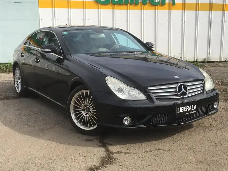 カタログ画像：ＣＬＳクラス（CLS-CLASS） ＣＬＳ３５０ ＡＭＧスポーツエディション 2006年9月 DBA-219356C 3500cc オブシディアンブラック（Ｍ） 燃費8.5km / l  メイン