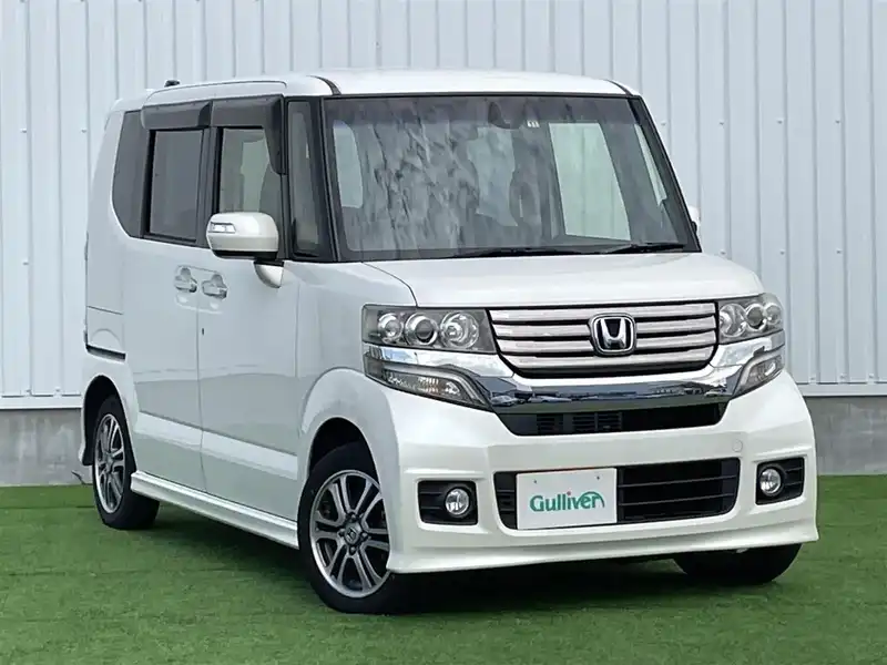 ホンダ,Ｎ－ＢＯＸカスタム,G特別仕様車SSパッケージ,2014年式（平成26