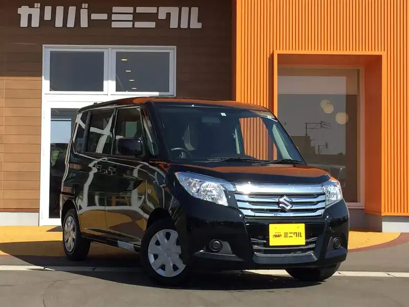 カタログ画像：ソリオ（SOLIO） Ｇ スズキセーフティサポート装着車 2018年7月 DBA-MA26S 1200cc スーパーブラックパール 燃費22.0km / l メイン（その他）