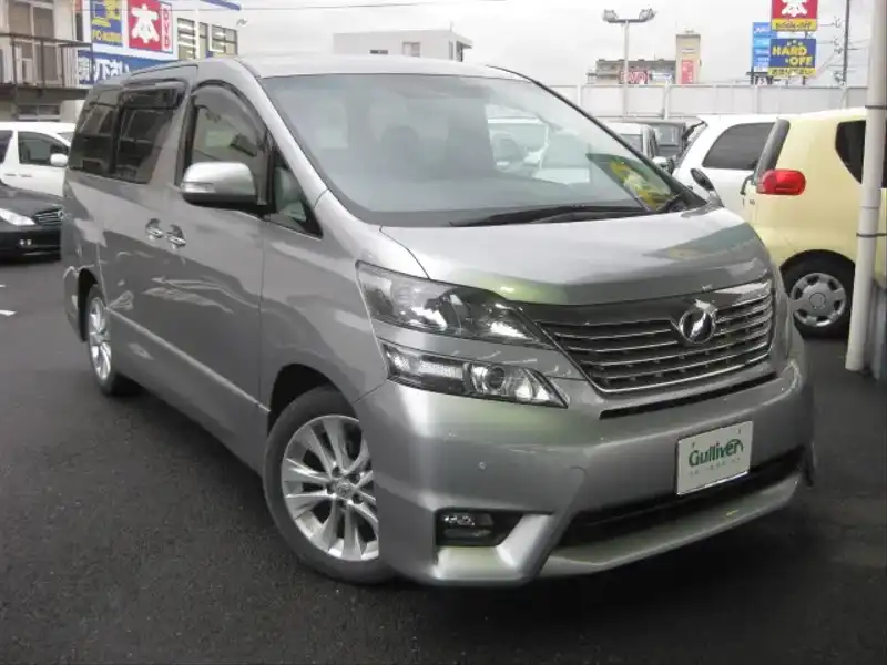 カタログ画像：ヴェルファイア（VELLFIRE） ２．４Ｚ 2008年8月 DBA-ANH25W 2400cc グレーメタリック 燃費11.4km / l  メイン（その他）