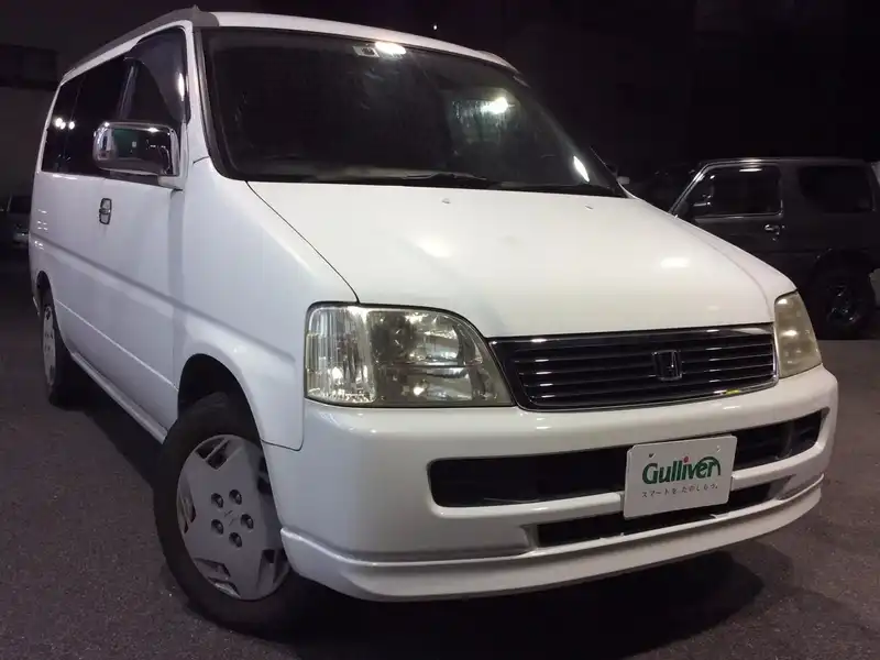 カタログ画像：ステップワゴン（STEPWAGON） グッディー 回転対座シート 2000年11月 GF-RF2 2000cc タフタホワイト 燃費10.2km / l  メイン