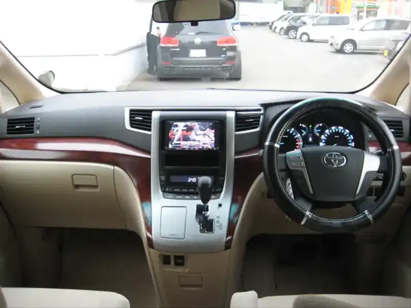 カタログ画像：アルファード（ALPHARD） ２４０Ｘ サイドリフトアップシート装着車 2008年5月 DBA-ANH20W 2400cc ブラック 燃費11.6km / l  内装