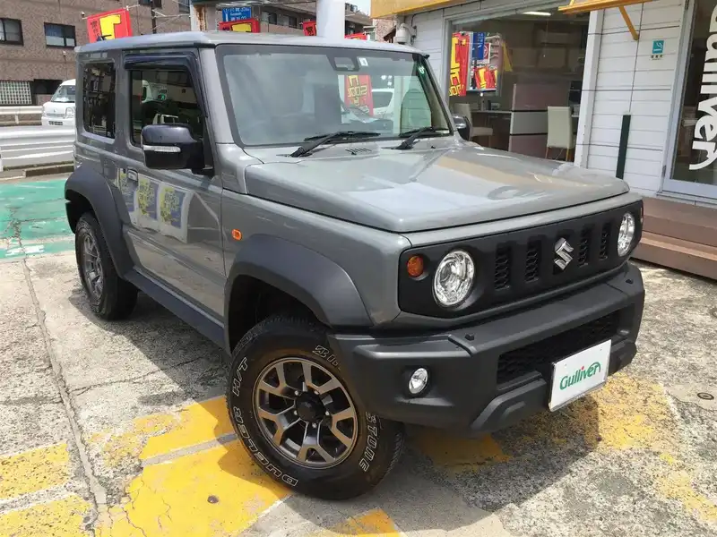 カタログ画像：ジムニーシエラ（JIMNY SIERRA） ＪＣ 2019年10月 3BA-JB74W 1500cc ミディアムグレー 燃費13.6km / l メイン（その他）