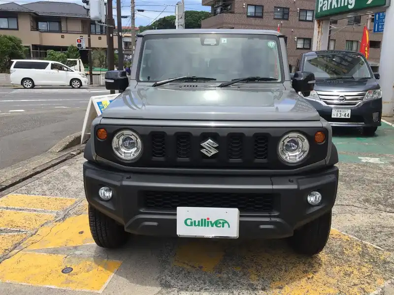 10116604 | カタログ画像：ジムニーシエラ（JIMNY SIERRA） ＪＣ 2018年7月 3BA-JB74W 1500cc ミディアムグレー フロント