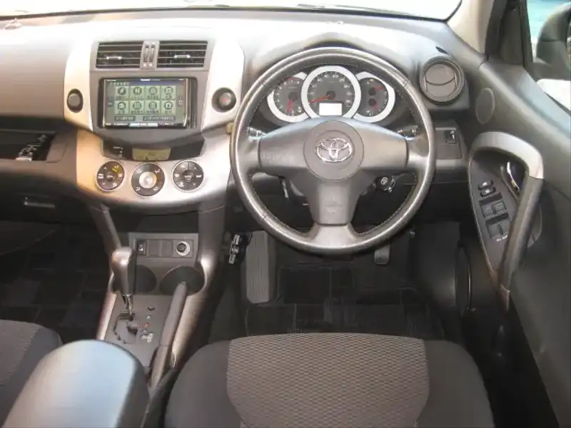 カタログ画像：ＲＡＶ４（RAV4） スポーツ 2006年8月 DBA-ACA31W 2400cc ブラック 燃費12.6km / l  内装