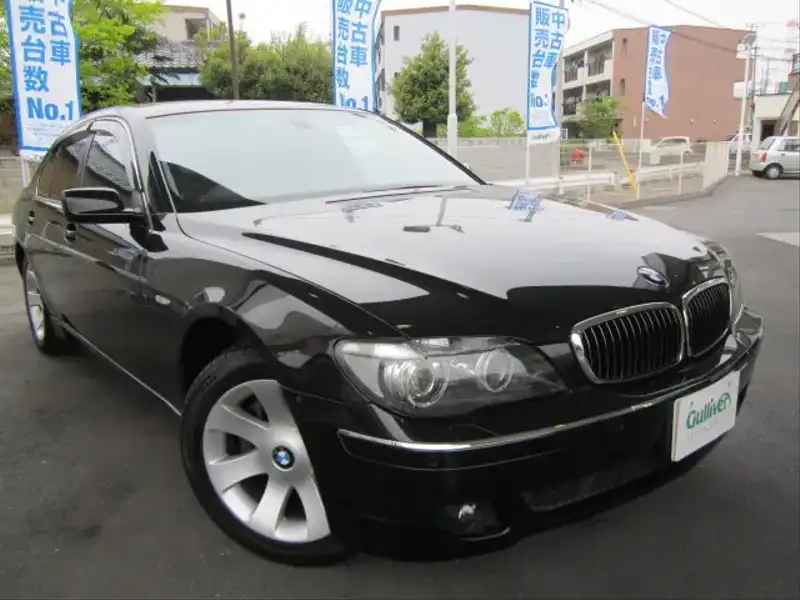 カタログ画像：７シリーズ（7 SERIES） ７４０ｉ 2005年9月 ABA-HL40 4000cc ブラックⅡorブラック・サファイア・メタリック 燃費7.7km / l  メイン（その他）