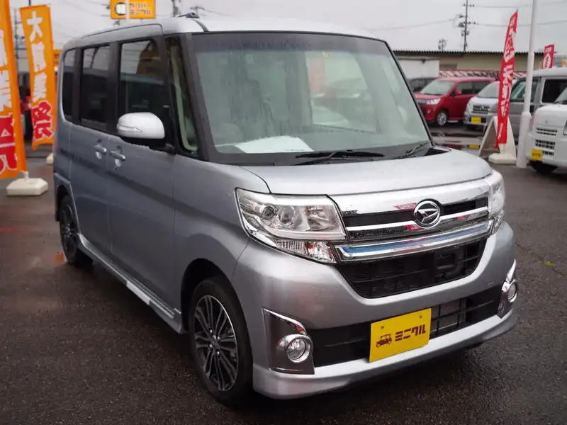 カタログ画像：タント（TANTO） カスタムＲＳ トップエディションＳＡ 2014年10月 DBA-LA610S 660cc ブライトシルバーメタリック 燃費24.6km / l メイン（その他）