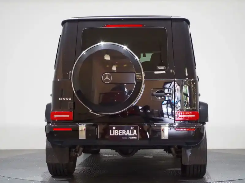 カタログ画像：Ｇクラス（G-CLASS） Ｇ５５０ ＡＭＧライン 2019年12月 3BA-463260 4000cc オブシディアンブラック（Ｍ）orマグネタイトブラック（Ｍ） 燃費7.4km / l バック