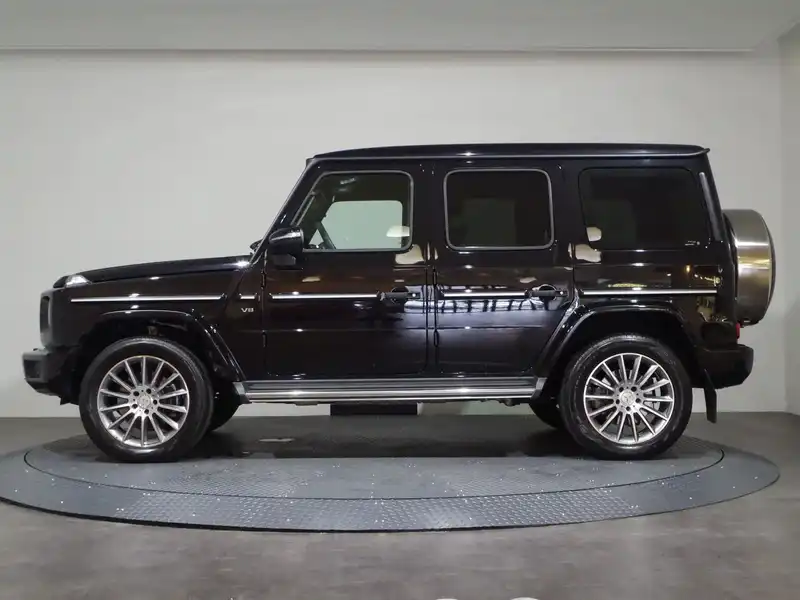 カタログ画像：Ｇクラス（G-CLASS） Ｇ５５０ ＡＭＧライン 2019年1月 ABA-463260 4000cc オブシディアンブラック（Ｍ）orマグネタイトブラック（Ｍ） 燃費7.9km / l 外装