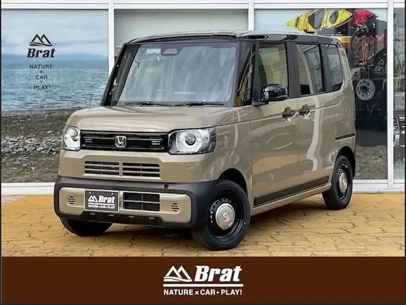カタログ画像：Ｎ－ＢＯＸジョイ（N-BOX JOY） ベースグレード（２トーン） 2024年9月 6BA-JF6 660cc 燃費19.3km / l 外装