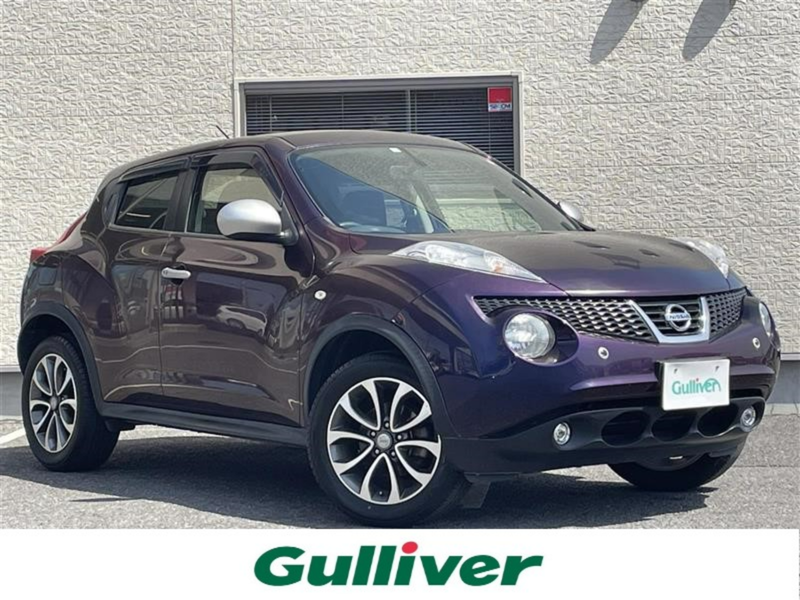 カタログ画像：ジューク（JUKE） １５ＲＸ プレミアムパーソナライズパッケージ 2013年12月 DBA-YF15 1500cc ミッドナイトパープルIV（４Ｒ） 燃費18.0km / l メイン