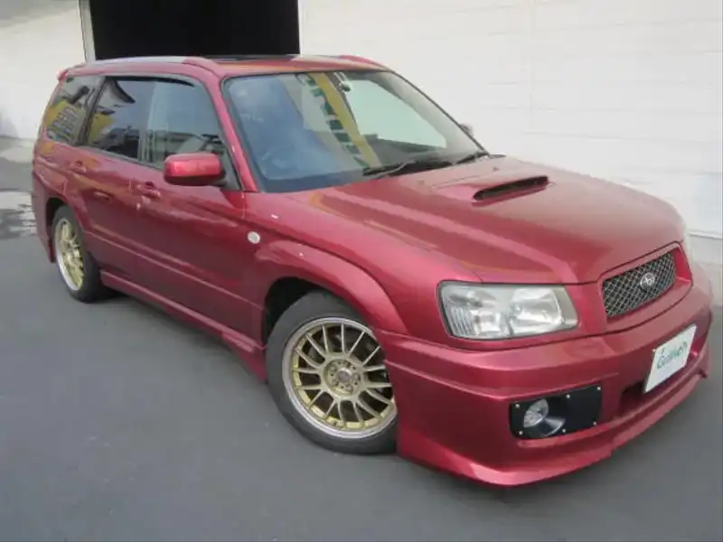 10016060 | カタログ画像：フォレスター（FORESTER） クロススポーツ２．０Ｔ 2004年2月 TA-SG5 2000cc コアレッド・メタリック メイン（その他）