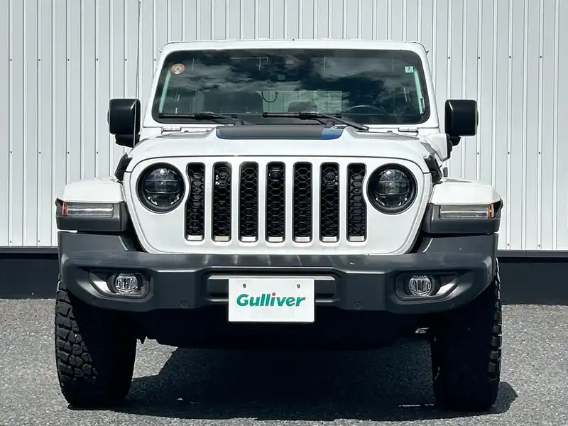カタログ画像：ジープ・ラングラーアンリミテッド４ｘｅ（JEEP WRANGLER UNLIMITED 4xe） ルビコン ４ｘｅ 2022年12月 3LA-JL20L 2000cc ブライトホワイトクリアコート 燃費8.6km / l 外装