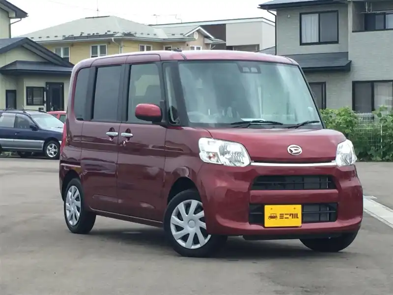 カタログ画像：タント（TANTO） Ｌ 2017年12月 DBA-LA600S 660cc ファイアークォーツレッドメタリック 燃費28.0km / l メイン（その他）