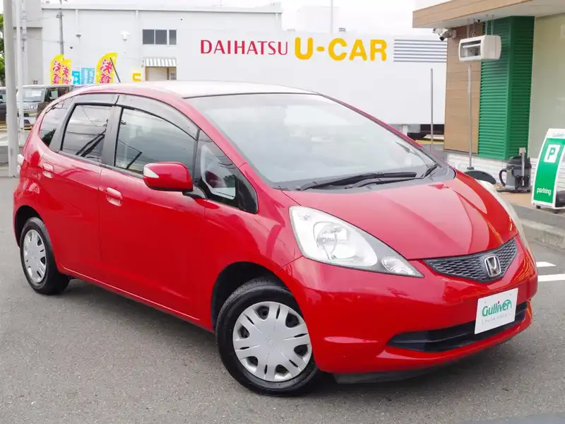 カタログ画像：フィット（FIT） Ｌ ハイウェイエディション 2008年6月 DBA-GE7 1300cc ミラノレッド 燃費17.0km / l  メイン（その他）