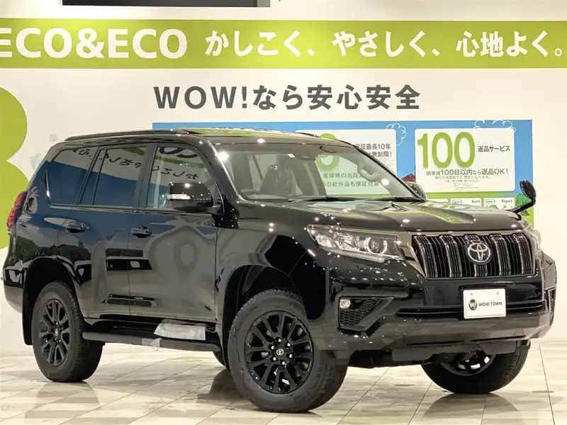 10130763 | カタログ画像：ランドクルーザープラド（LAND CRUISER PRADO） ＴＸ Ｌパッケージ・ブラックエディション 2020年8月 3BA-TRJ150W 2700cc ブラックorアティチュードブラックマイカ メイン