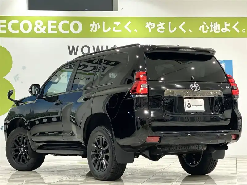 10130763 | カタログ画像：ランドクルーザープラド（LAND CRUISER PRADO） ＴＸ Ｌパッケージ・ブラックエディション 2020年8月 3BA-TRJ150W 2700cc ブラッキッシュアゲハガラスフレーク バック