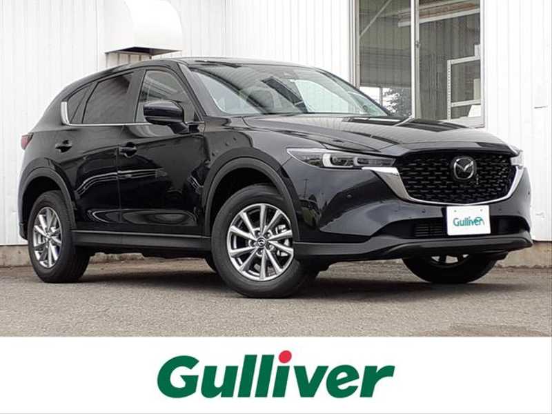 カタログ画像：ＣＸ－５（CX-5） ２０Ｓ フィールドジャーニー 2021年12月 6BA-KFEP 2000cc ジェットブラックマイカ 燃費14.0km / l メイン