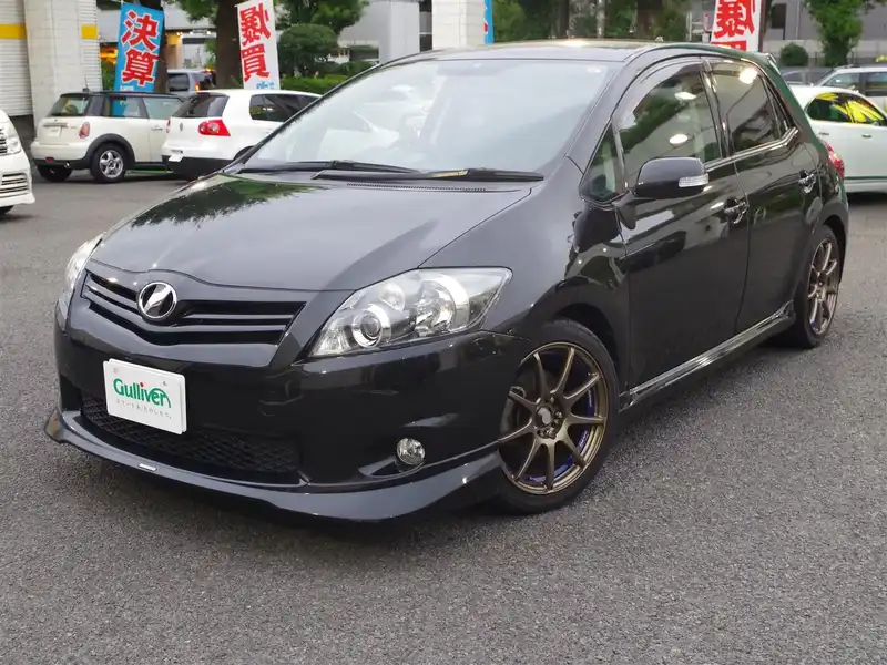 カタログ画像：オーリス（AURIS） ＲＳ 2010年10月 DBA-ZRE152H 1800cc ブラックマイカ 燃費15.0km / l  外装