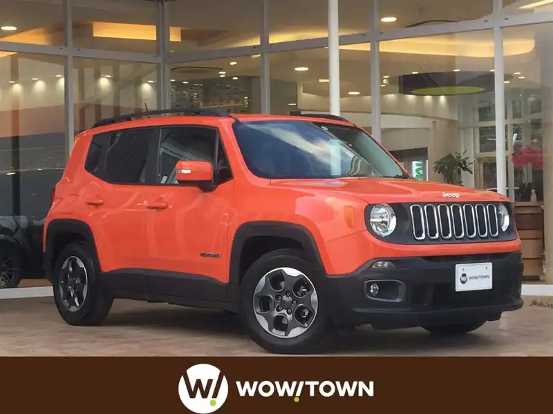 カタログ画像：ジープ・レネゲード（JEEP RENEGADE） オープニング・エディション 2015年9月 ABA-BU14 1400cc オマハオレンジクリアコート 燃費15.5km / l メイン