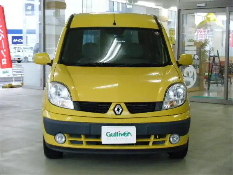 カタログ画像：カングー（KANGOO） １．６ 2007年1月 GH-KCK4M 1600cc レモン・イエロー フロント