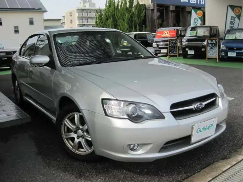 カタログ画像：レガシィＢ４（LEGACY B4） ２．０ｉ Ｂスポーツ 2006年5月 CBA-BL5 2000cc ブリリアントシルバー・メタリック 燃費14.0km / l  メイン