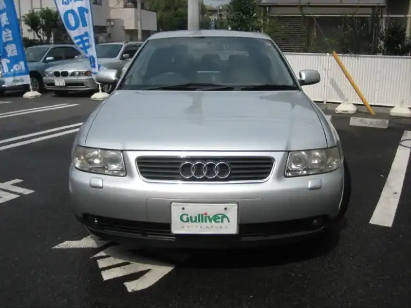 カタログ画像：Ａ３（A3） １．８ 1997年1月 GF-8LAGN 1800cc アルミニウムシルバーメタリック 燃費10.8km / l  フロント