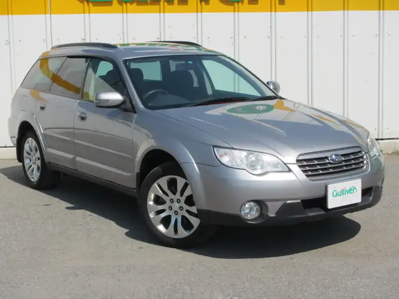 カタログ画像：レガシィアウトバック（LEGACY OUTBACK） ２．５ｉ Ｓスタイル 2007年5月 DBA-BP9 2500cc スティールシルバー・メタリック 燃費13.0km / l  メイン（その他）