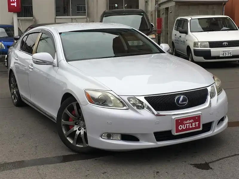 カタログ画像：ＧＳ（GS） ＧＳ４５０ｈ バージョンＩ 2011年5月 DAA-GWS191 3500cc ホワイトパールクリスタルシャインorフロスティパールマイカ 燃費12.8km / l メイン（その他）