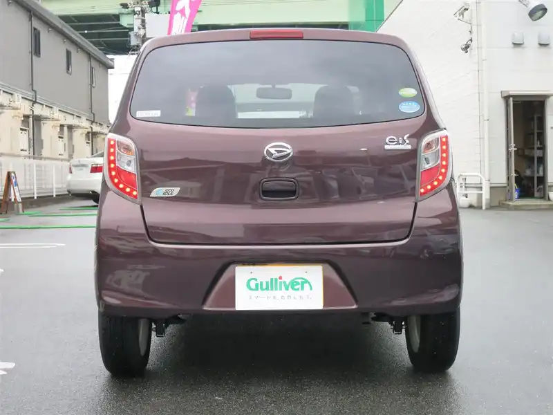 カタログ画像：ミライース（MIRA E:S） Ｇ 2012年5月 DBA-LA300S 660cc プラムブラウンクリスタルマイカ 燃費30.0km / l バック