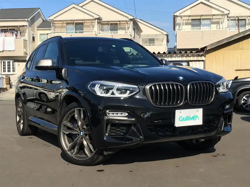 カタログ画像：Ｘ３（X3） Ｍ４０ｄ 2018年9月 LDA-TX30 3000cc ブラック・サファイア（メタリック・カラー） 燃費14.9km / l メイン