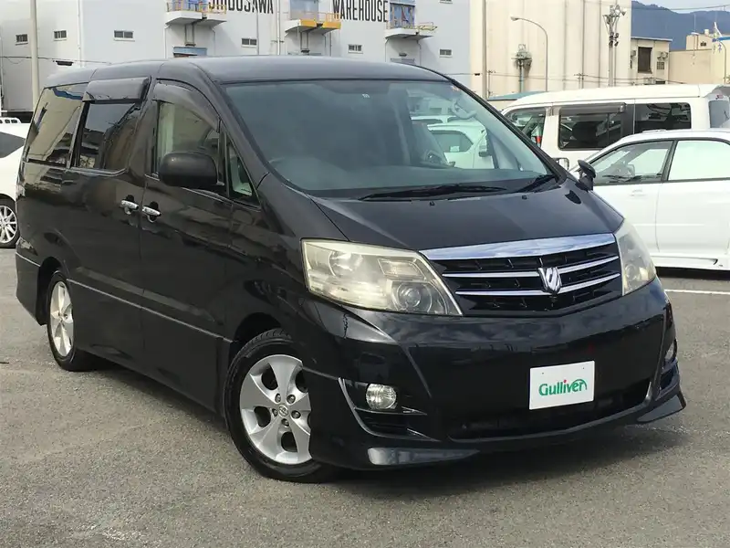 カタログ画像：アルファードＶ（ALPHARD V） ＭＳ リミテッド 2005年9月 TA-MNH10W 3000cc ブラックマイカ 燃費8.9km / l  メイン（その他）