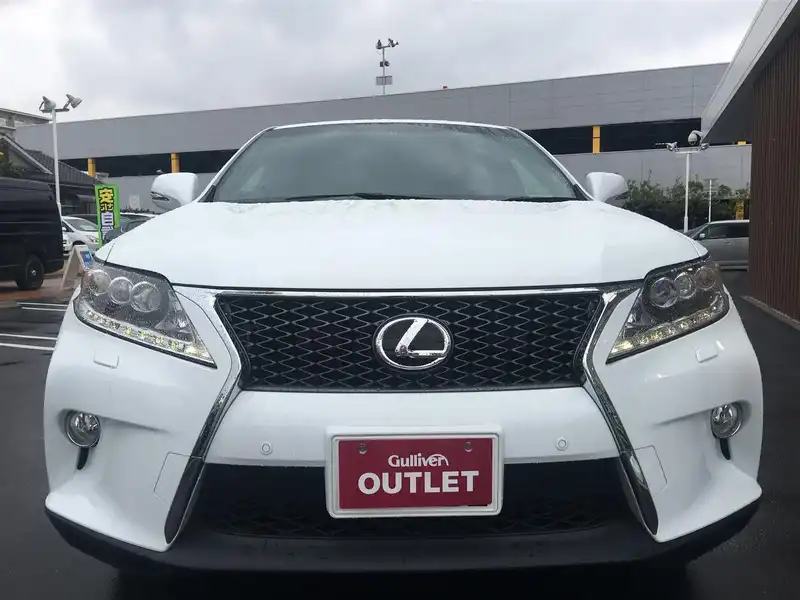 カタログ画像：ＲＸ（RX） ＲＸ３５０ Ｆスポーツ 2013年8月 DBA-GGL15W 3500cc 燃費8.9km / l フロント