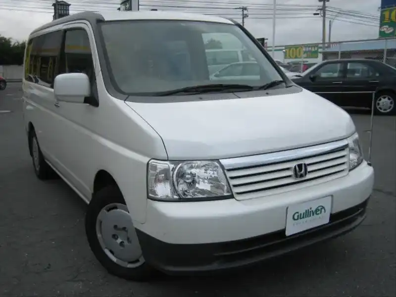 2003297 | カタログ画像：ステップワゴン（STEPWAGON） Ｄ 2001年4月 LA-RF4 2000cc ブリリアントホワイト・パール メイン