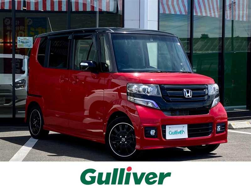 ホンダ ｎ ｂｏｘカスタム ２トーンカラースタイル ｇ ターボｌパッケージ 15年式 平成27年式 赤 Id 中古車検索のガリバー