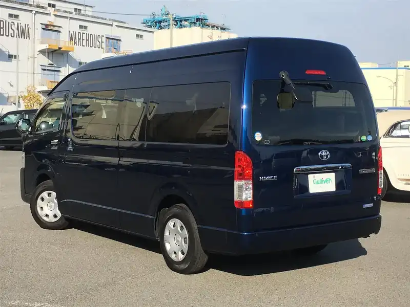 カタログ画像：ハイエースワゴン（HIACE WAGON） グランドキャビン 2020年5月 3BA-TRH224W 2700cc ダークブルーマイカメタリック 燃費8.8km / l バック