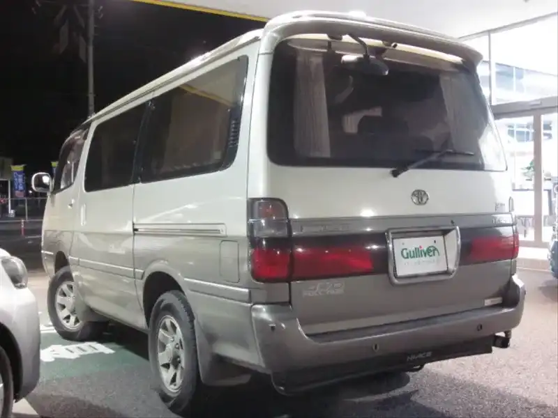 カタログ画像：ハイエースワゴン（HIACE WAGON） デラックス（ロング）標準ルーフ 1998年8月 KD-KZH116G 3000cc バック