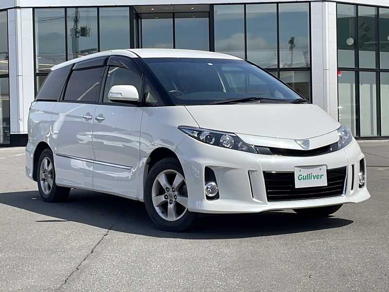 エスティマ（トヨタ）のホワイト系（白）の中古車を検索｜【中古