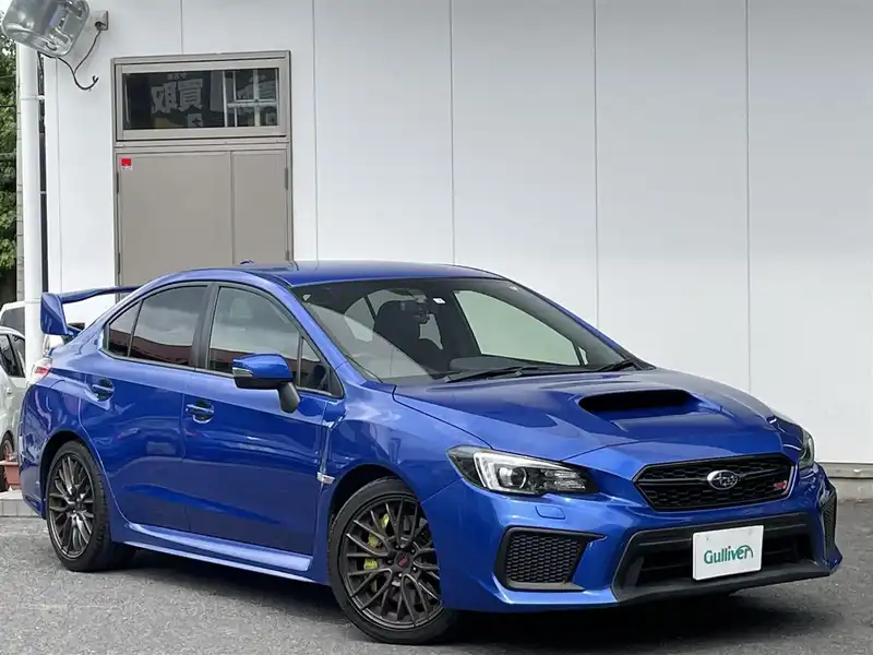 スバル,ＷＲＸ ＳＴＩ,STI,1オーナー 純正8ナビ 半革シート,2019年式